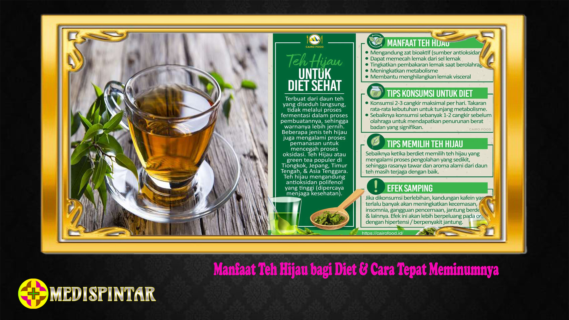 Manfaat Teh Hijau bagi Diet & Cara Tepat Meminumnya